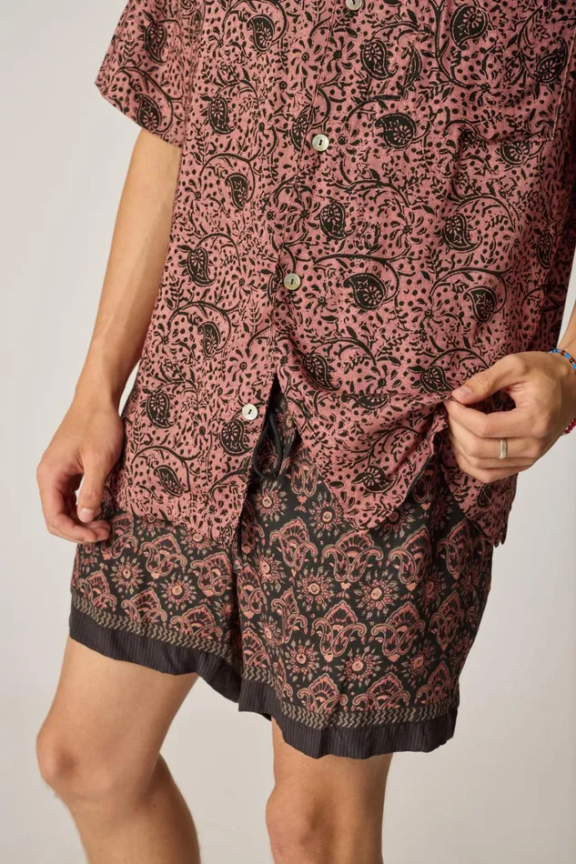 Women Natalie Martin Bottoms Kev Short Unisex Fleurdelis Black