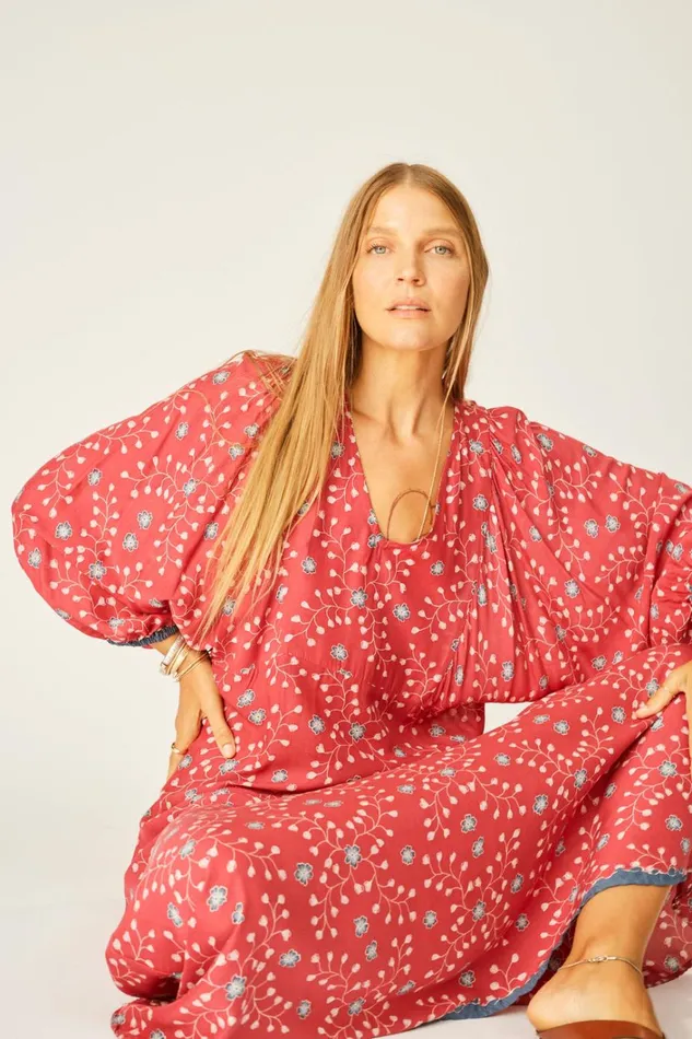 Women Natalie Martin Dresses Alice Dress Pinwheel Barn Red