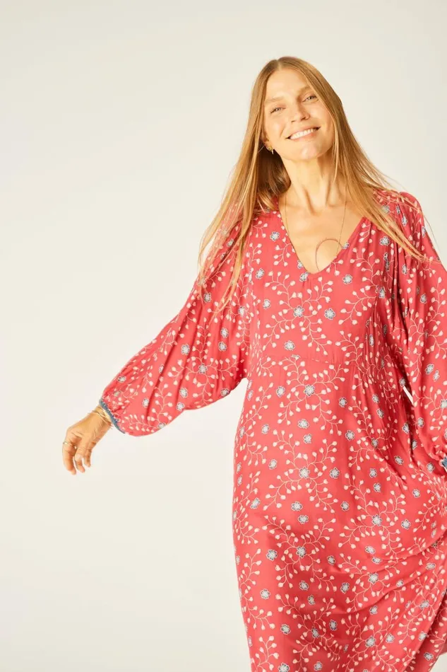 Women Natalie Martin Dresses Alice Dress Pinwheel Barn Red