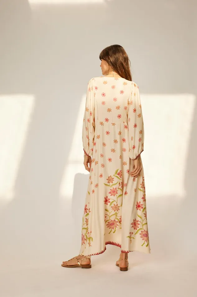 Women Natalie Martin Dresses Alice Dress Starflower Cream