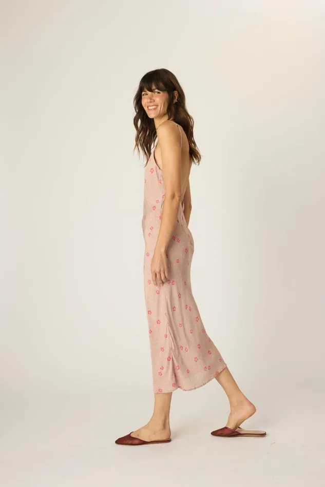 Women Natalie Martin Dresses Eve Slip Dress Pinwheel Mink