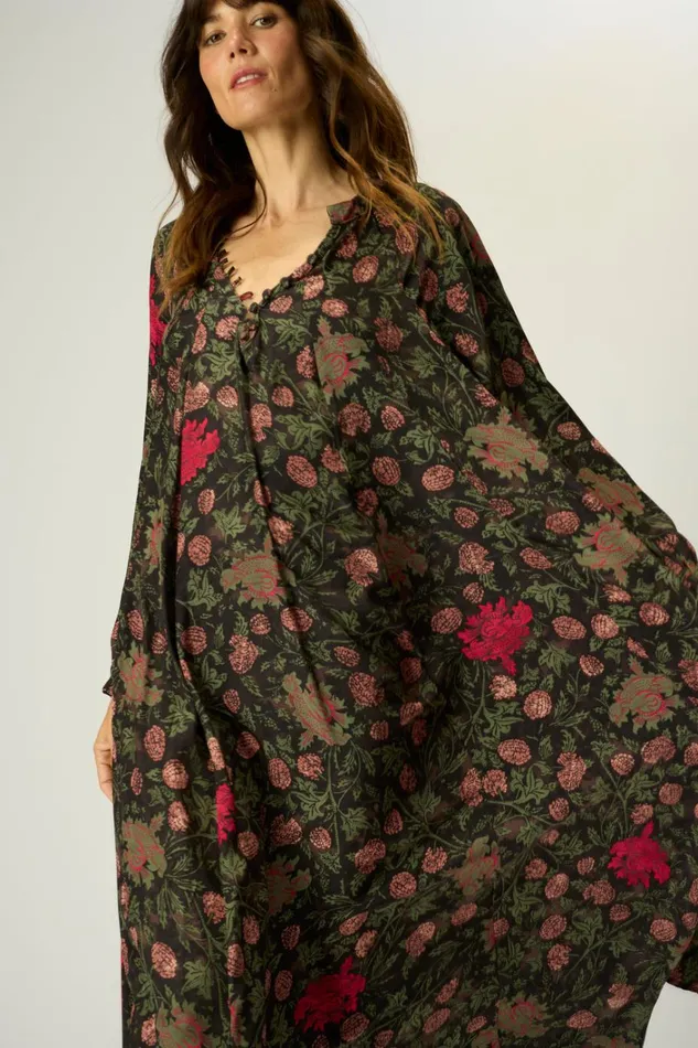 Women Natalie Martin Dresses Fiore Maxi Lehua Black