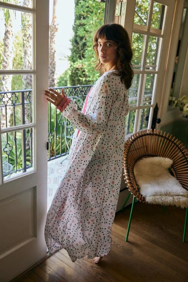 Women Natalie Martin Dresses Fiore Maxi Pinwheel Cotton