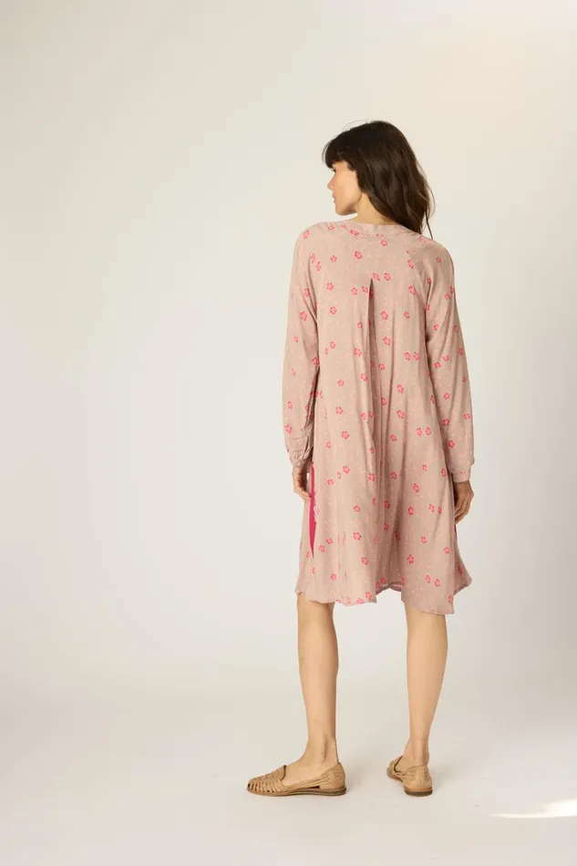 Women Natalie Martin Dresses Fiore Short Dress Pinwheel Mink