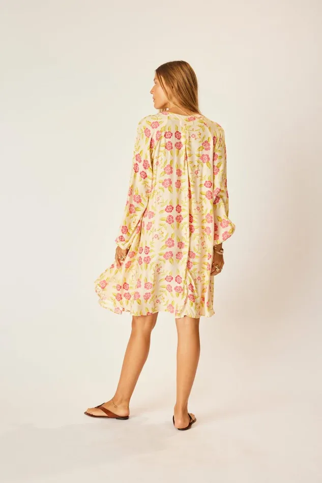 Women Natalie Martin Dresses Fiore Short Dress Prairie Dusty Crimson