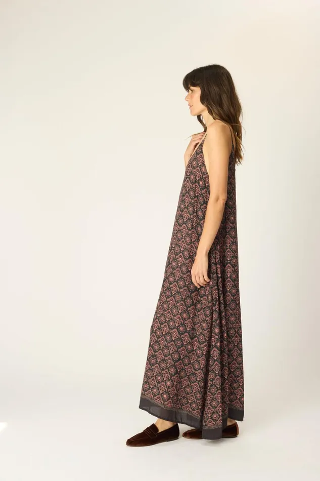 Women Natalie Martin Dresses Heather Maxi Fleurdelis Black