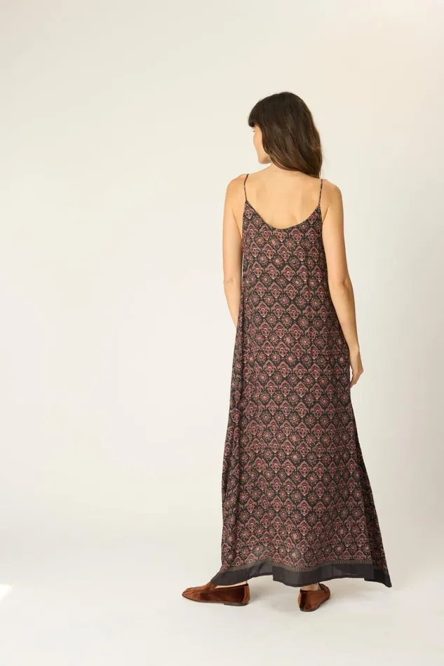 Women Natalie Martin Dresses Heather Maxi Fleurdelis Black