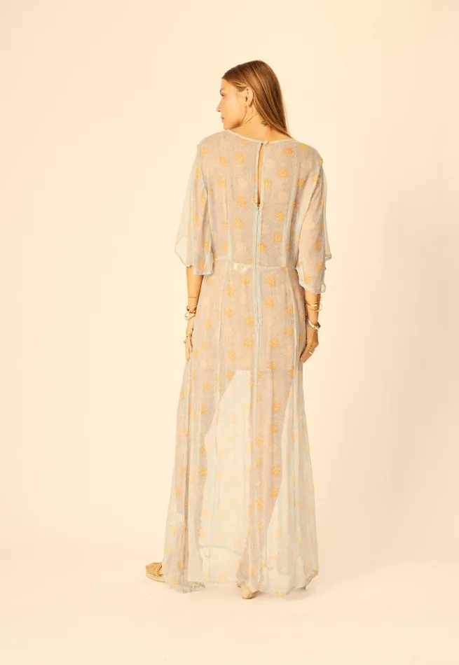 Women Natalie Martin Dresses Lily Dress Snowflake Tangerine