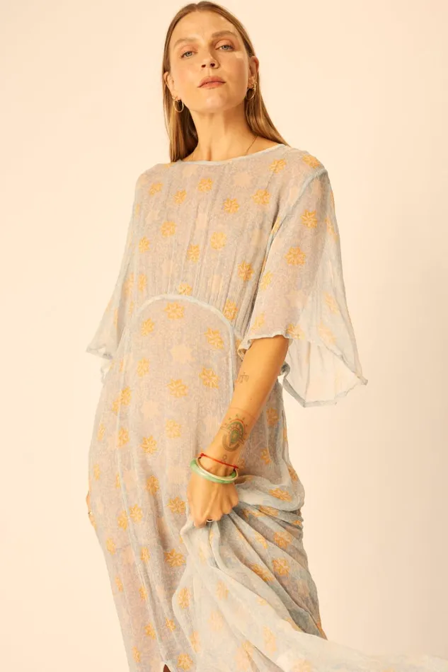 Women Natalie Martin Dresses Lily Dress Snowflake Tangerine