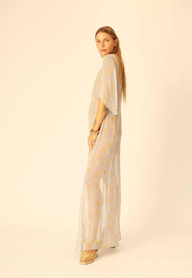 Women Natalie Martin Dresses Lily Dress Snowflake Tangerine