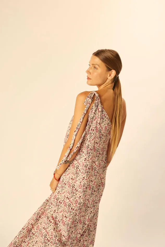 Women Natalie Martin Dresses Lola Dress Petite Fleur Rose