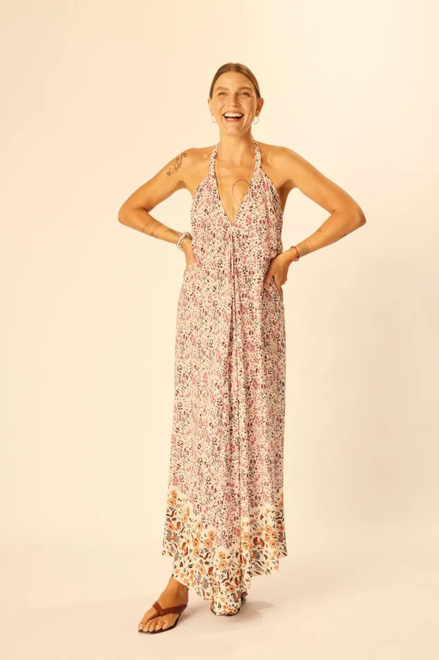 Women Natalie Martin Dresses Lola Dress Petite Fleur Rose