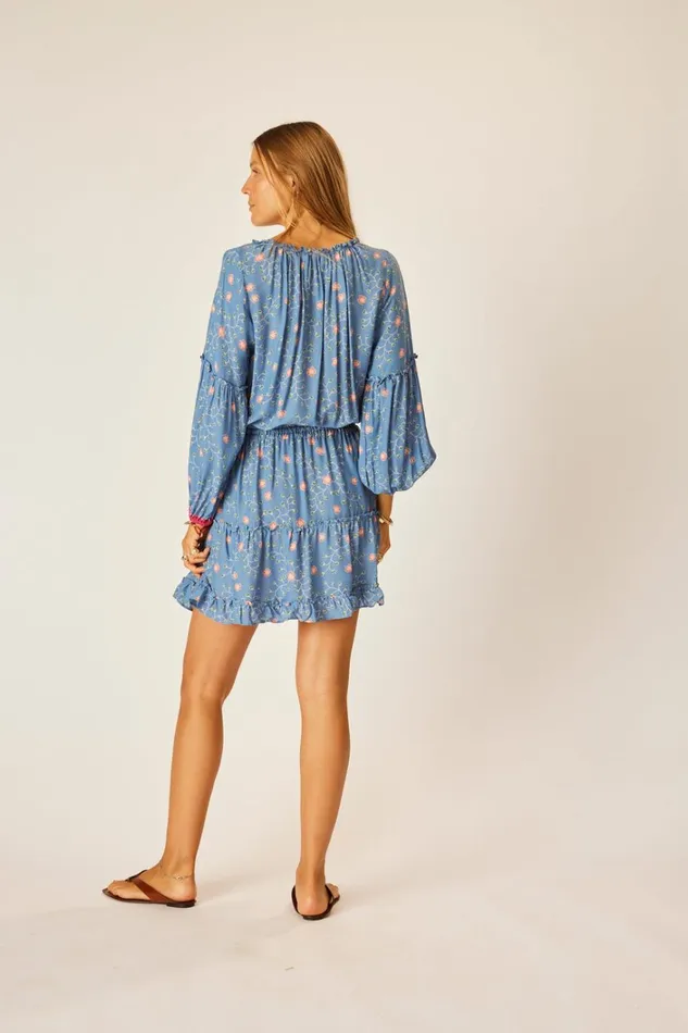 Women Natalie Martin Dresses Maggie Dress Pinwheel Denim