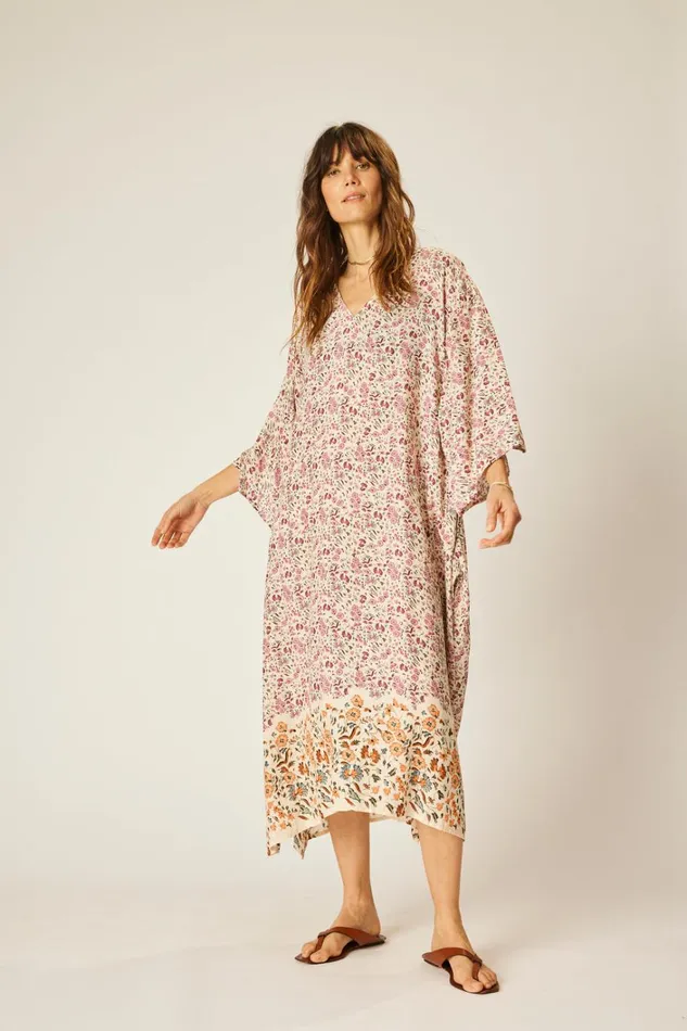 Women Natalie Martin Dresses Marin Dress With Sash Petite Fleur Rose