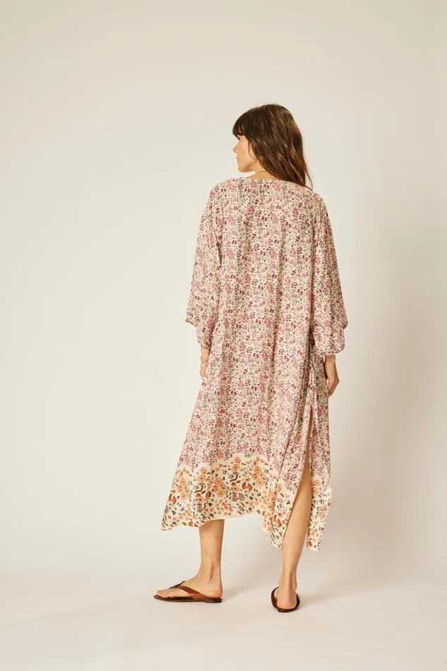 Women Natalie Martin Dresses Marin Dress With Sash Petite Fleur Rose