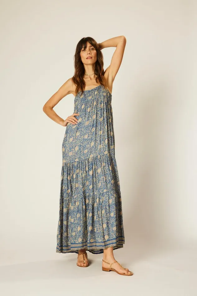 Women Natalie Martin Dresses Melanie Dress Water Lily Blue