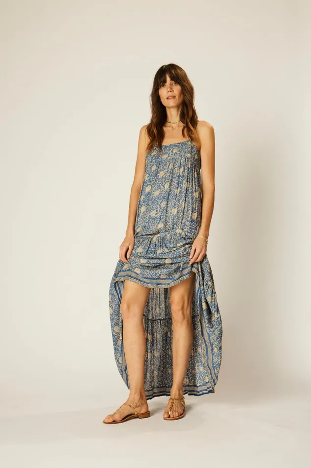 Women Natalie Martin Dresses Melanie Dress Water Lily Blue
