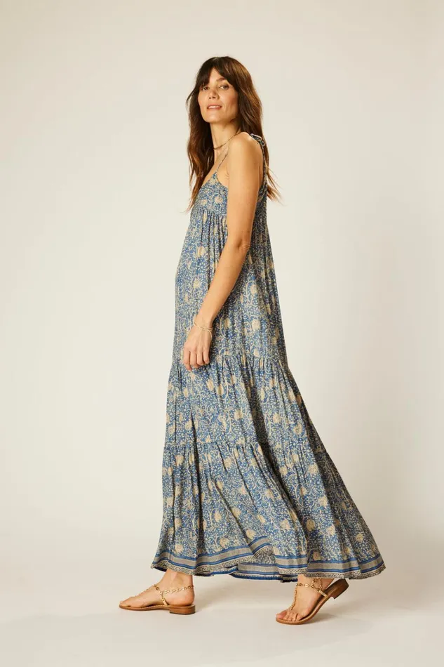 Women Natalie Martin Dresses Melanie Dress Water Lily Blue