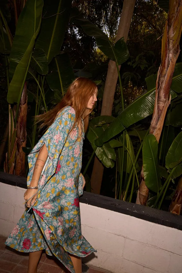 Women Natalie Martin Dresses Paulina Caftan Lehua Sea