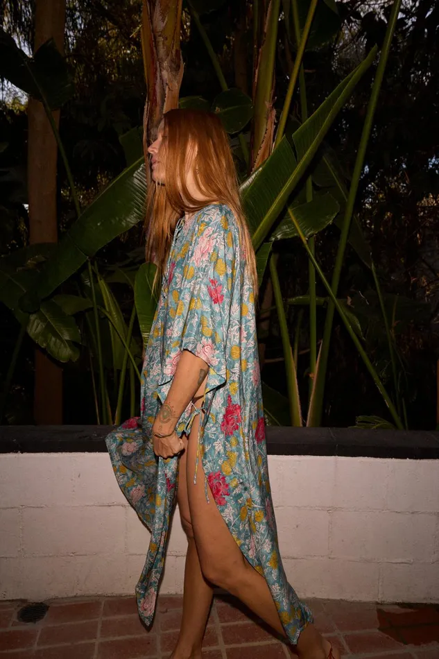 Women Natalie Martin Dresses Paulina Caftan Lehua Sea