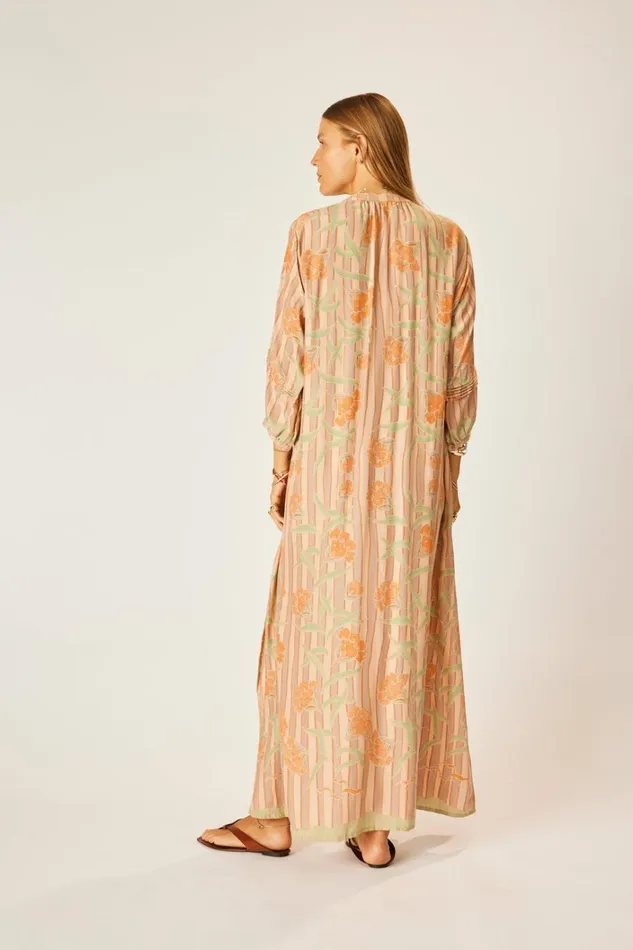 Women Natalie Martin Dresses Sammie Maxi Chamomile Apricot