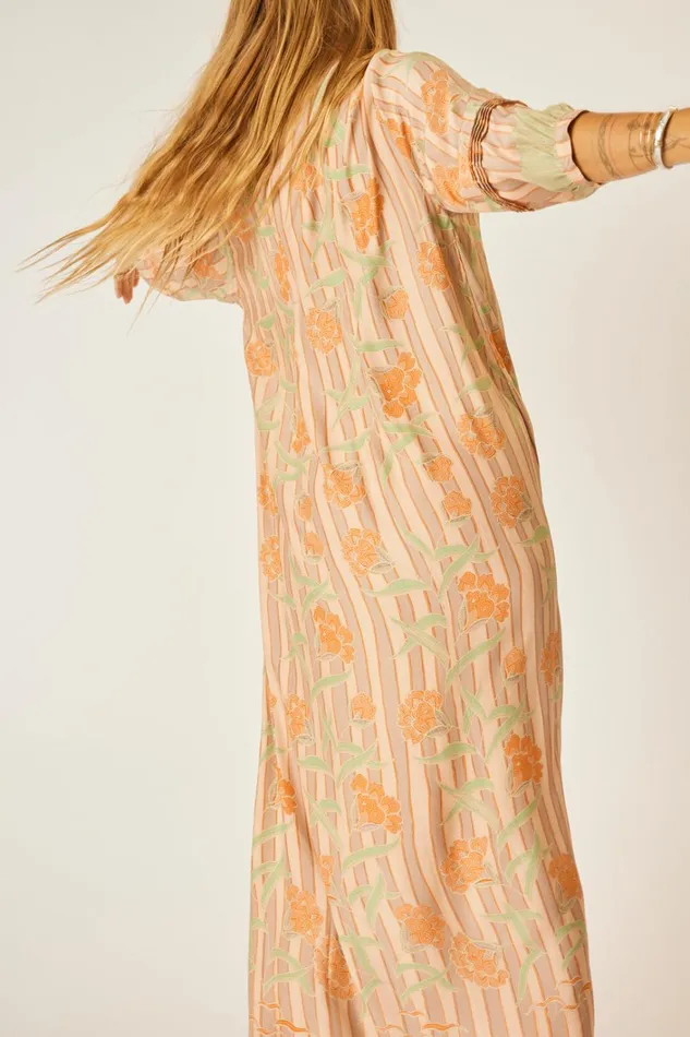 Women Natalie Martin Dresses Sammie Maxi Chamomile Apricot