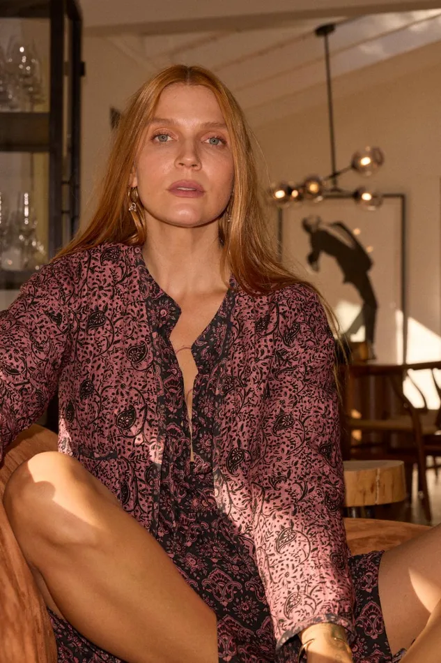 Women Natalie Martin Jackets and Vests Saskia Jacket Fleurdelis Black