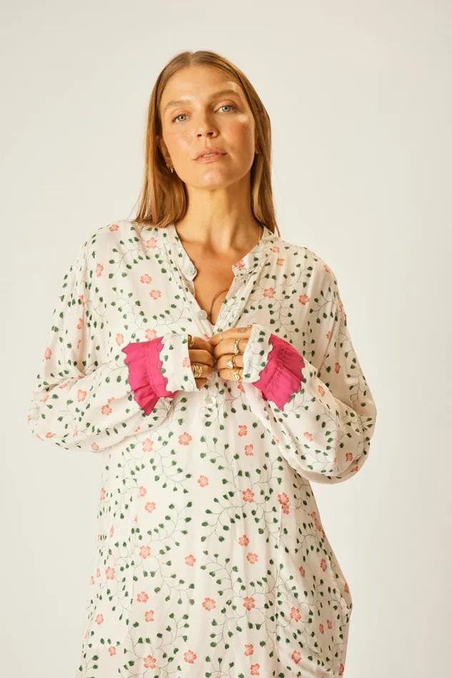 Women Natalie Martin Tops Aprs Swim Top Pinwheel Cotton Women Natalie Martin Tops Aprs Swim Top Pinwheel Cotton