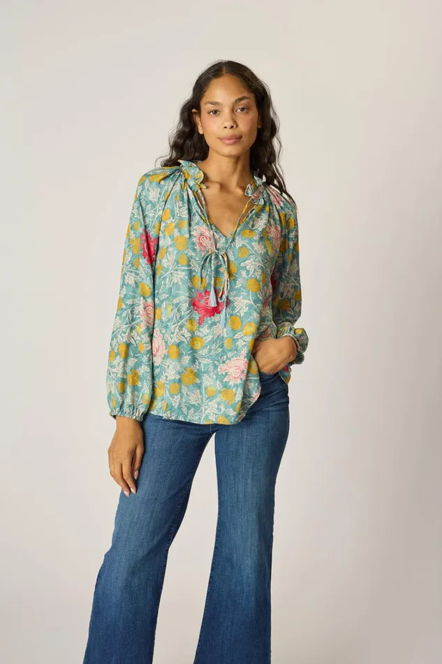 Women Natalie Martin Tops Penny Blouse Lehua Sea