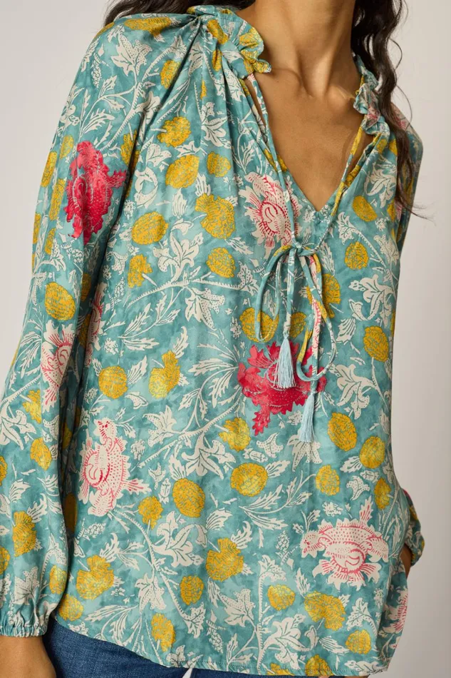 Women Natalie Martin Tops Penny Blouse Lehua Sea