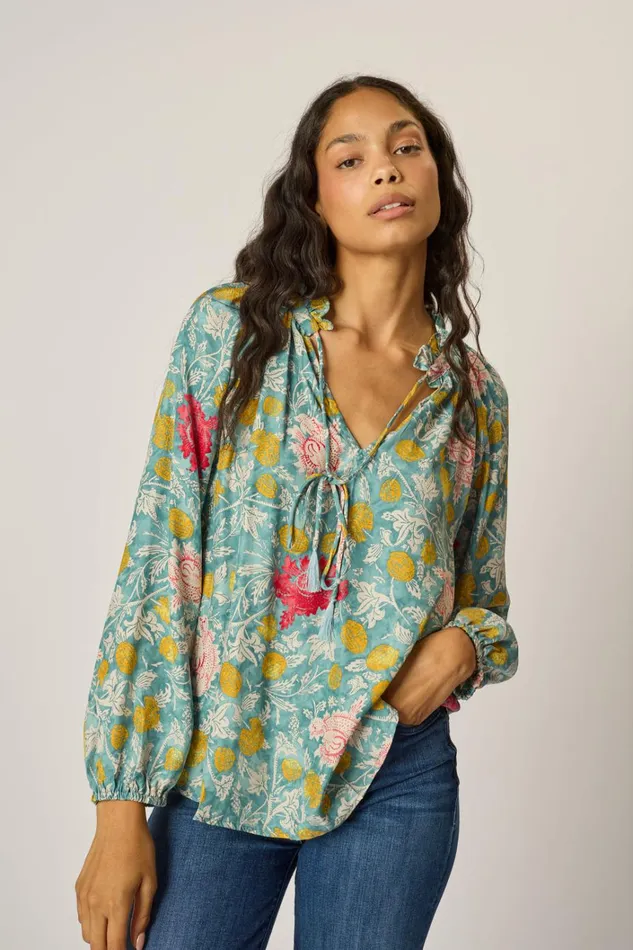 Women Natalie Martin Tops Penny Blouse Lehua Sea