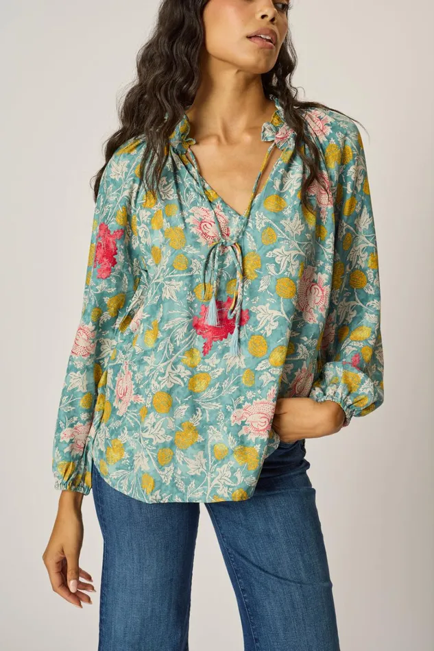 Women Natalie Martin Tops Penny Blouse Lehua Sea