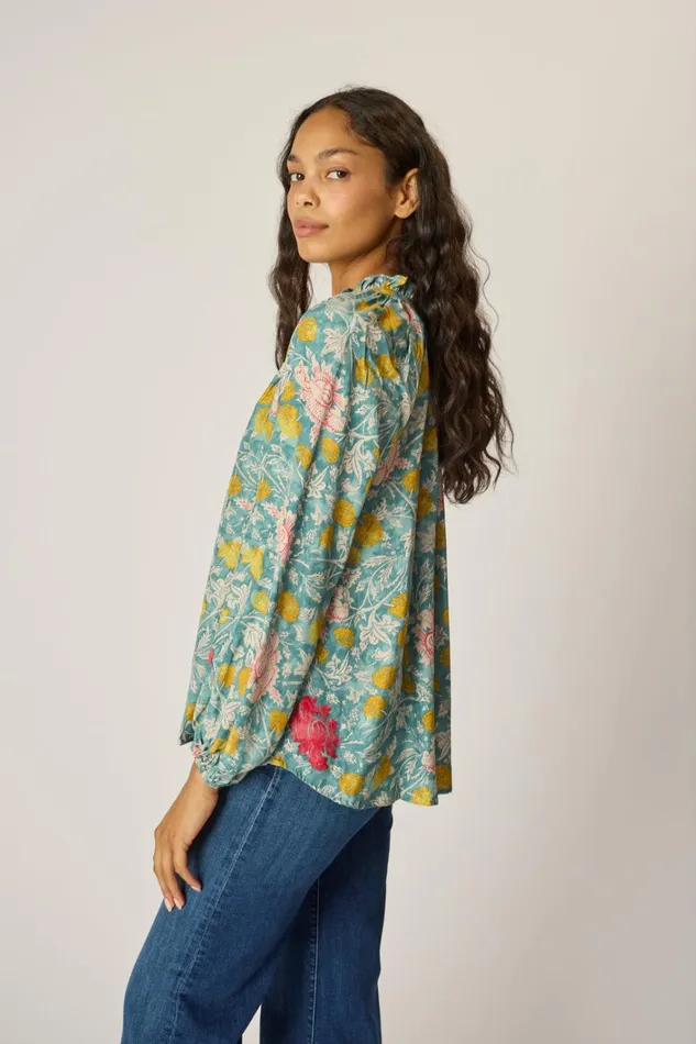 Women Natalie Martin Tops Penny Blouse Lehua Sea