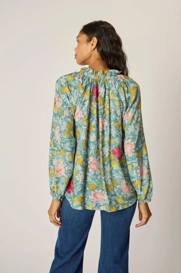 Women Natalie Martin Tops Penny Blouse Lehua Sea