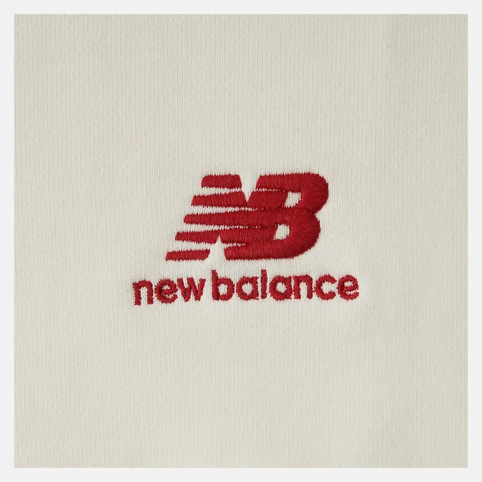 Women NB Athletics Lunar New Year French Terry Crewneck CANNOLI CREAM Hoodies and Sweatshirts New Balance Women NB Athletics Lunar New Year French Terry Crewneck CANNOLI CREAM Hoodies and Sweatshirts New Balance