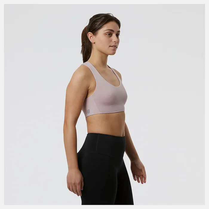 Women NB Fortiflow Bra VIOLET SHADOW Sports Bras New Balance