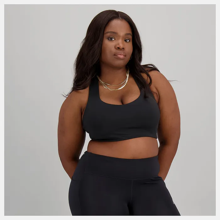 Women NB Power X Bra BLACK Sports Bras New Balance