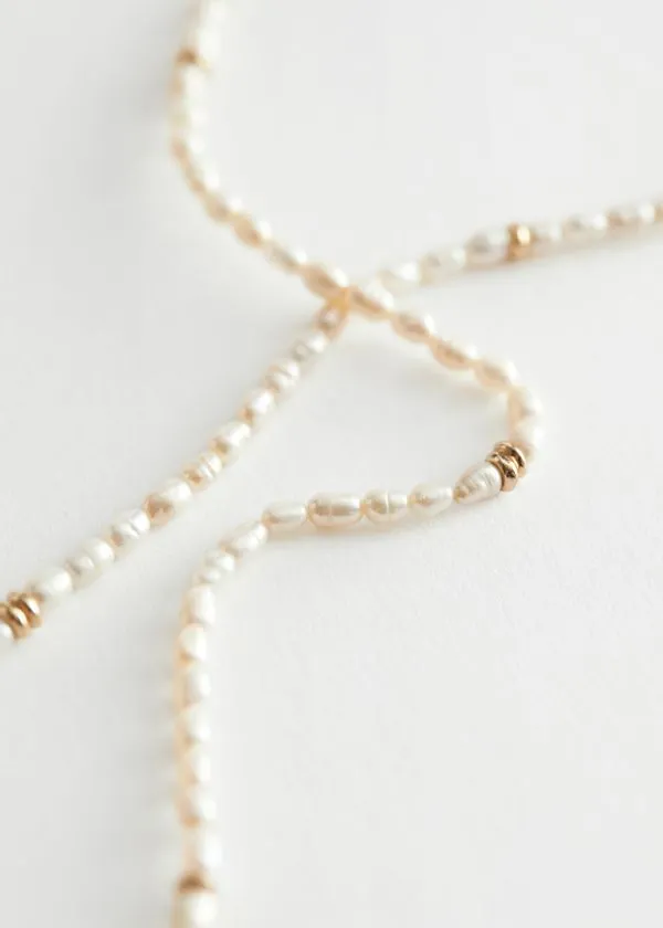 Women Necklaces and Other Stories Pearl Pendant Necklace Pearl