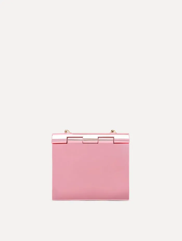 Women Oscar De La Renta Handbags 3D Printed Nano TRO Bag Rose Women Oscar De La Renta Handbags 3D Printed Nano TRO Bag Rose