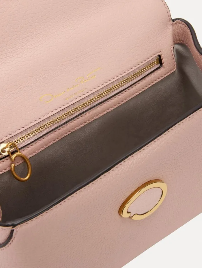 Women Oscar De La Renta Handbags The Mini Poppy Blush Women Oscar De La Renta Handbags The Mini Poppy Blush