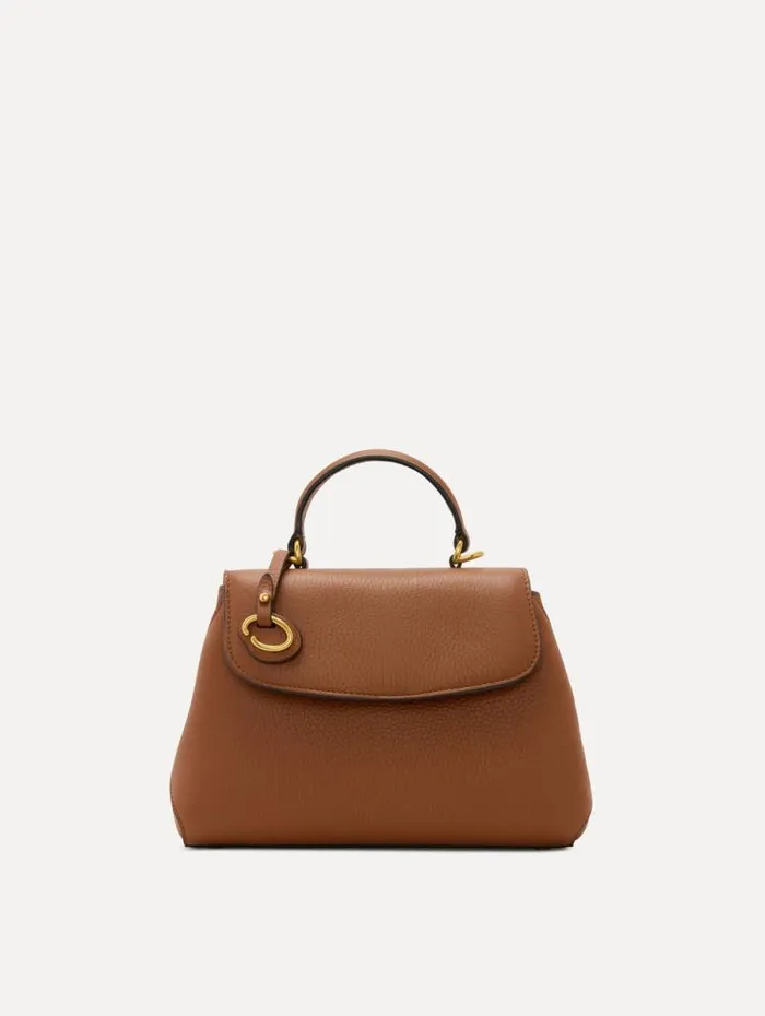 Women Oscar De La Renta Handbags The Mini Poppy Cognac