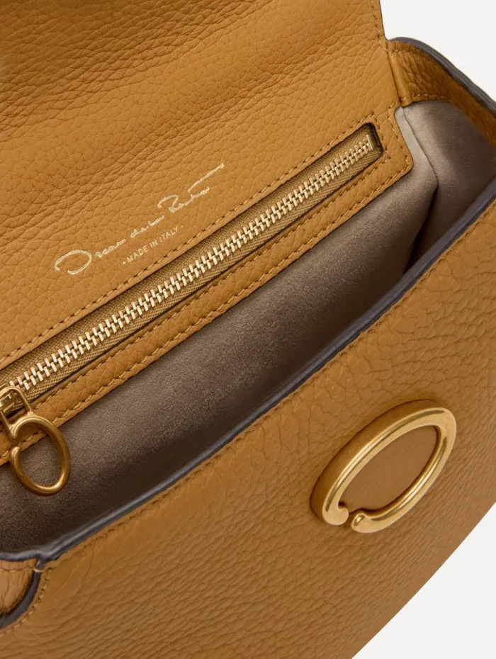 Women Oscar De La Renta Handbags The Mini Poppy Honey Women Oscar De La Renta Handbags The Mini Poppy Honey