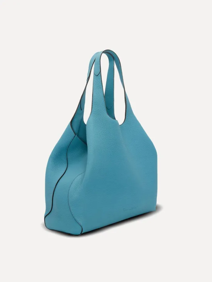 Women Oscar De La Renta Handbags The Topaz Denim Blue