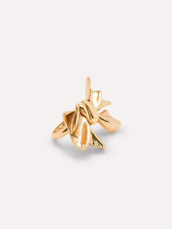 Women Oscar De La Renta Rings Bow Ring Gold Women Oscar De La Renta Rings Bow Ring Gold