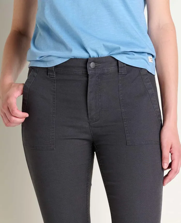 Women Pants Toad and Co Earthworks Ankle Pant Soot