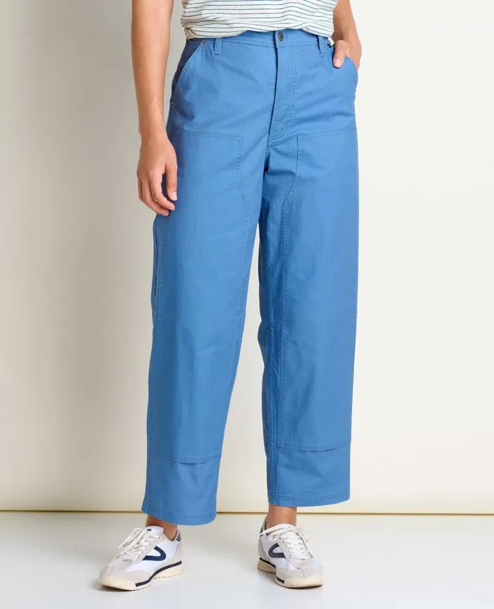 Women Pants Toad and Co Juniper Utility Pant French Blue