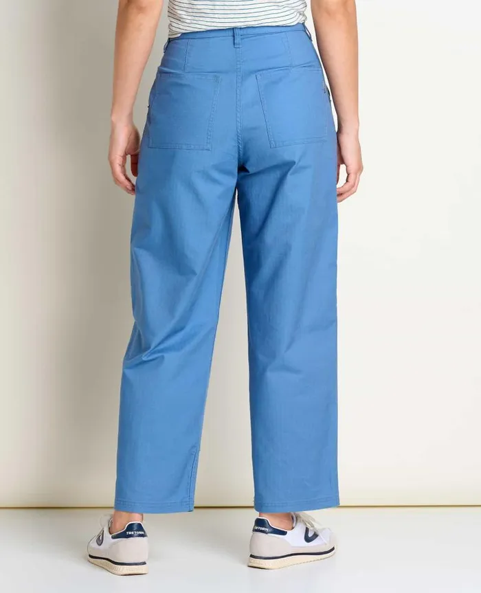 Women Pants Toad and Co Juniper Utility Pant French Blue