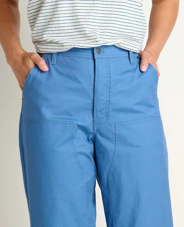 Women Pants Toad and Co Juniper Utility Pant French Blue