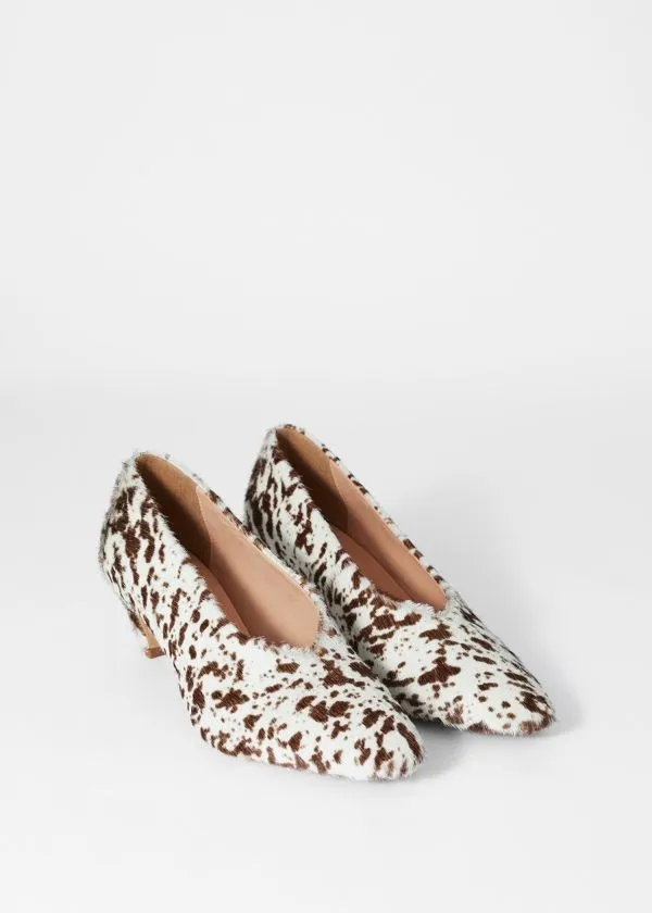 Women Pumps and Other Stories Leather Pumps Cowprint