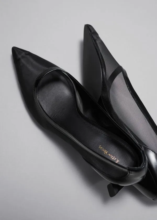 Women Pumps and Other Stories PointToe Pumps Black